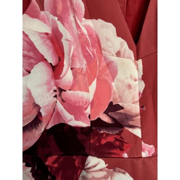 Keepsake The Label Floral Gone Girl Dress Pink Rose- Size S - Picture 6 of 8